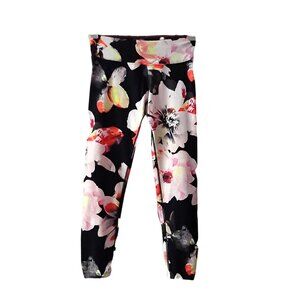 Women Calvin Klein Performance Floral Crop Leggings- Size S/P